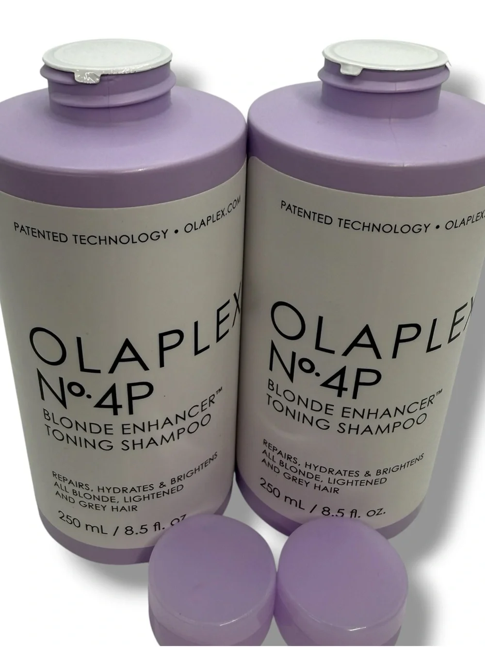 Olaplex No.4P Blonde Enhancer Purple‎ Shampoo 8.5oz Toning Repair 2 Pack